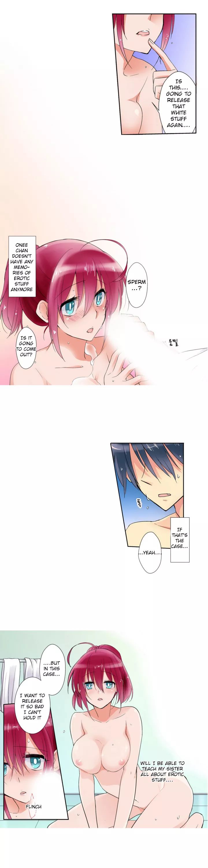 My Sister Has Amnesia— What's Sex? chapter 3 page 9
