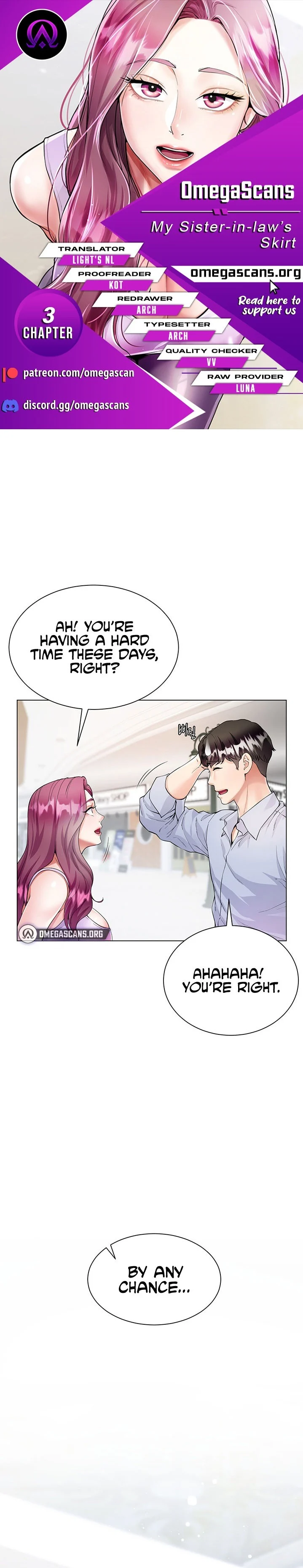 My Sister-in-law’s Skirt chapter 3 page 1