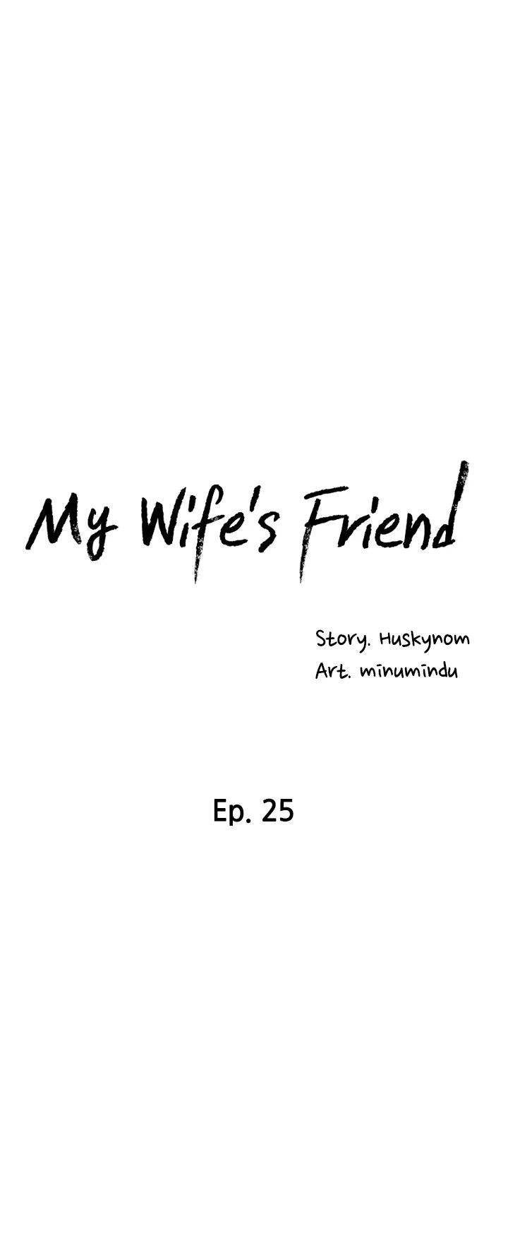 My Wife’s Friend chapter 25 page 3