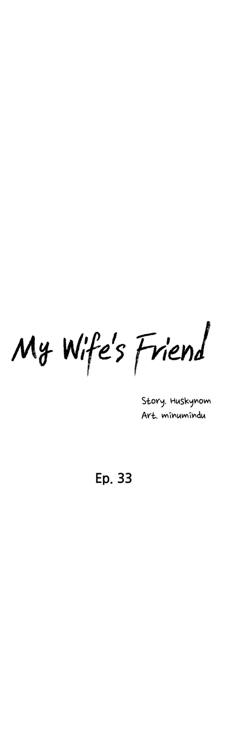 My Wife’s Friend chapter 33 page 3