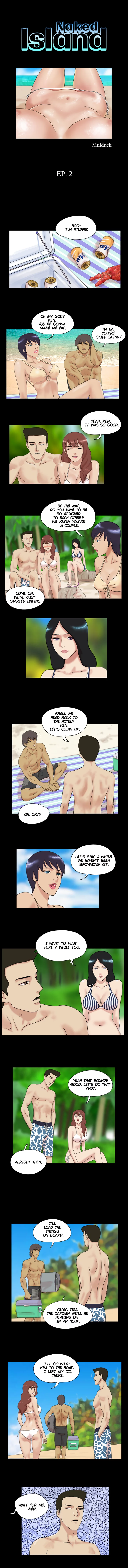 Naked Island chapter 2 page 1