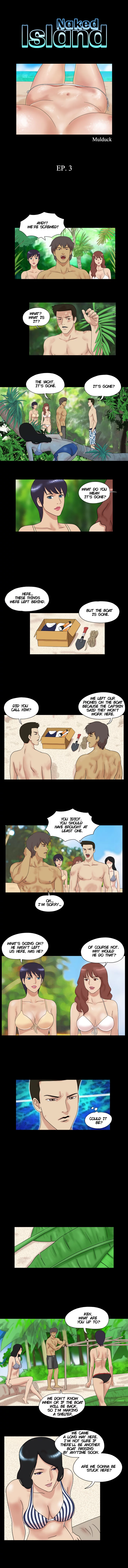 Naked Island chapter 3 page 1