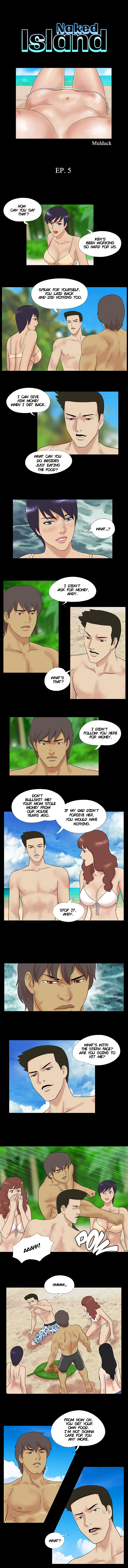 Naked Island chapter 5 page 1