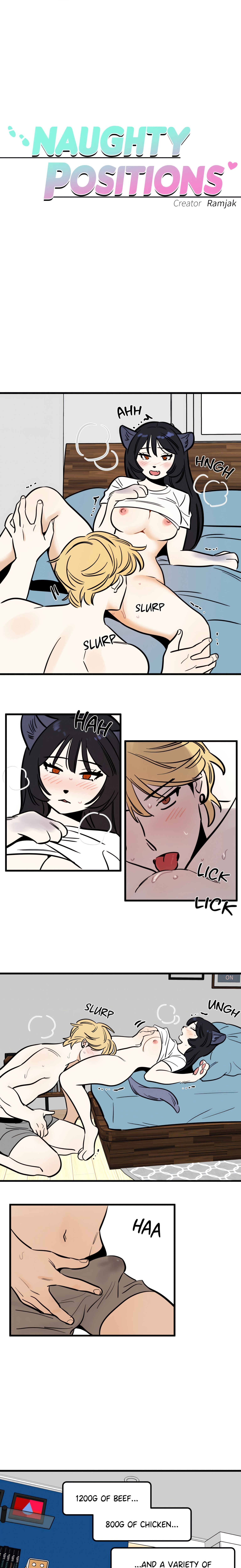 Naughty Positions (Official) chapter 12 page 1