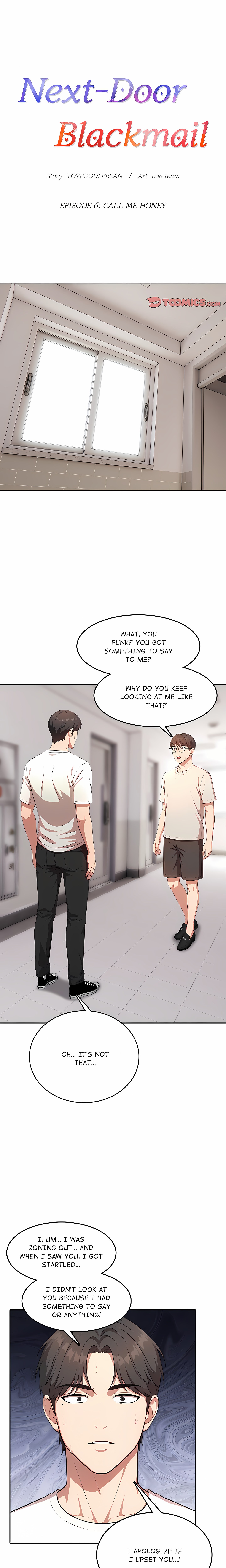 Next-Door Blackmail chapter 6 page 1