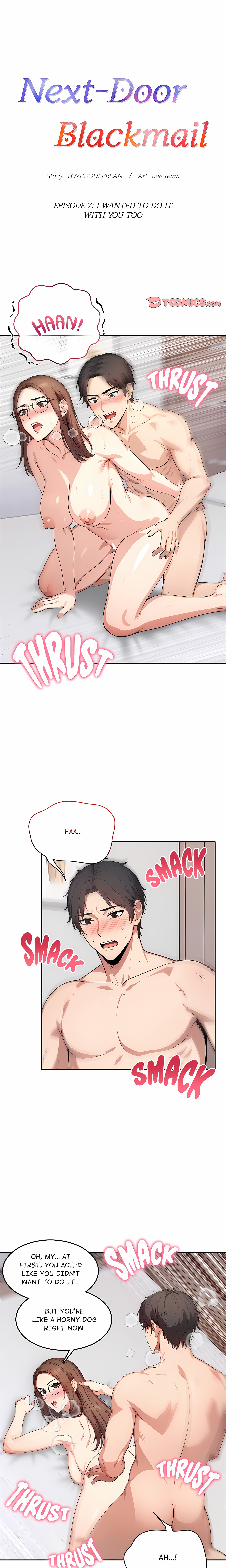 Next-Door Blackmail chapter 7 page 1