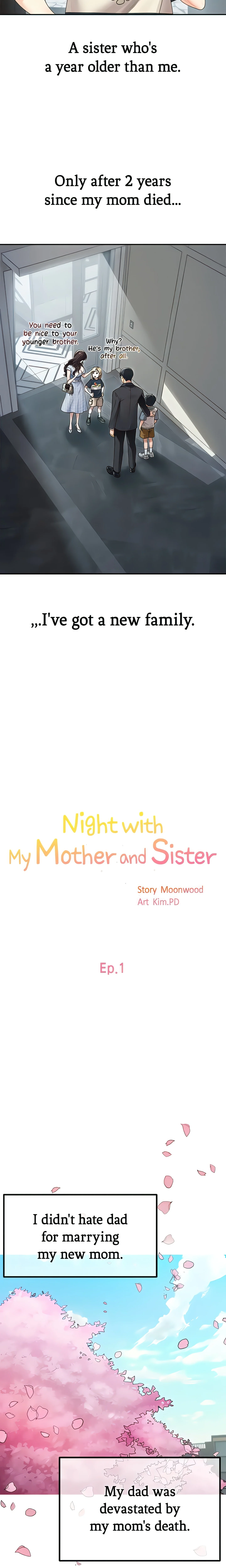 Night with My Mother and Sister (Official) chapter 1 page 3