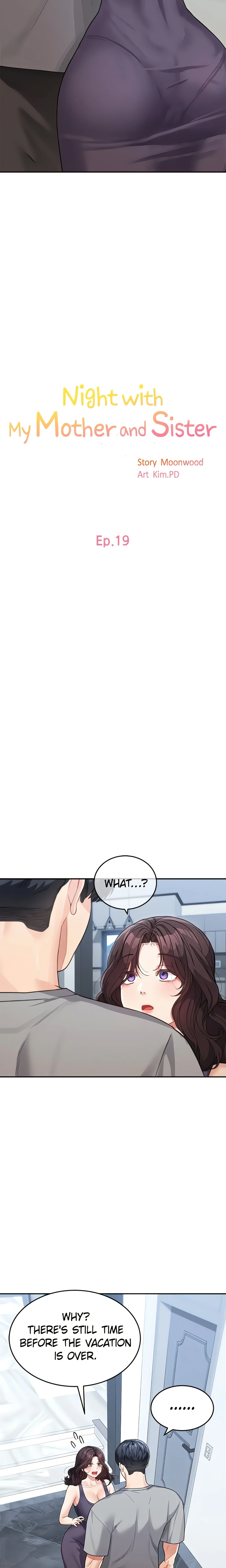 Night with My Mother and Sister (Official) chapter 19 page 2
