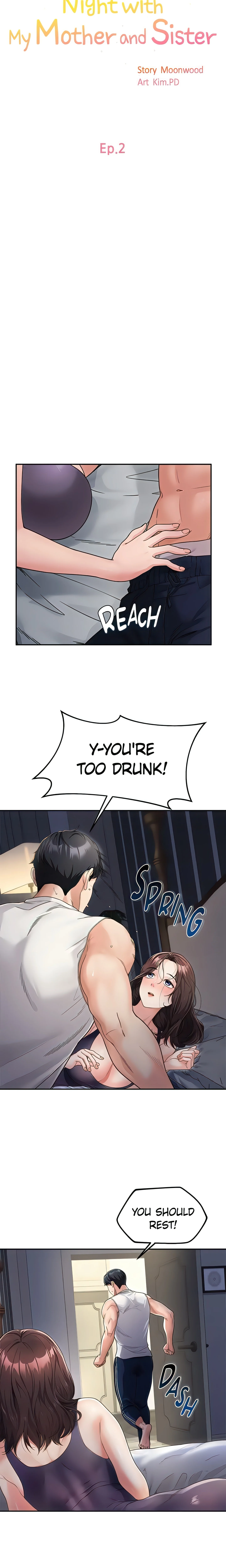 Night with My Mother and Sister (Official) chapter 2 page 2