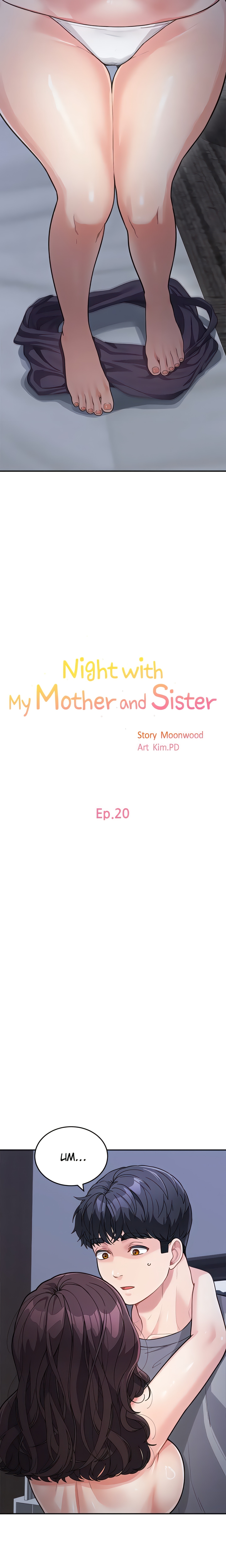 Night with My Mother and Sister (Official) chapter 20 page 2