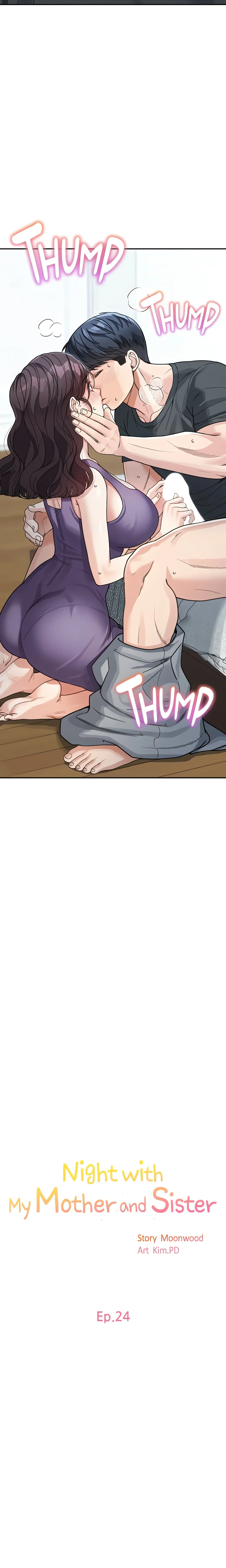 Night with My Mother and Sister (Official) chapter 24 page 2