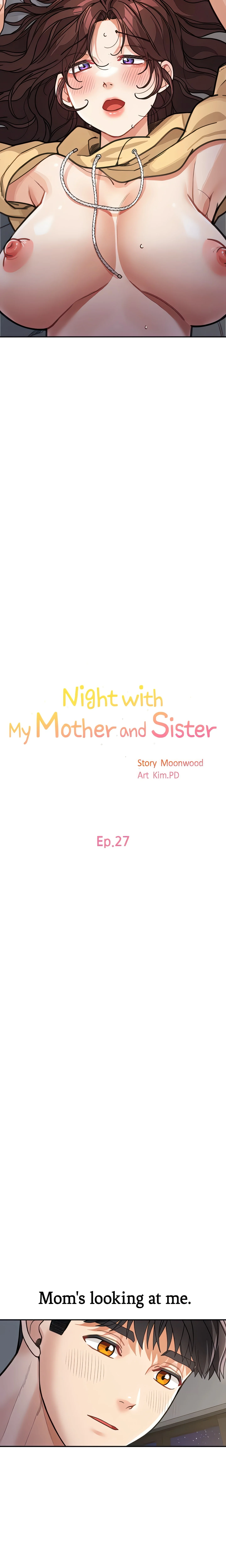 Night with My Mother and Sister (Official) chapter 27 page 2