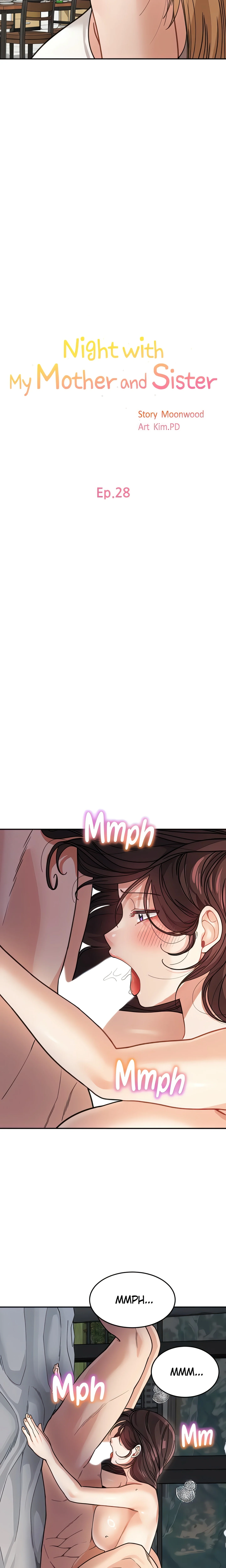 Night with My Mother and Sister (Official) chapter 28 page 4