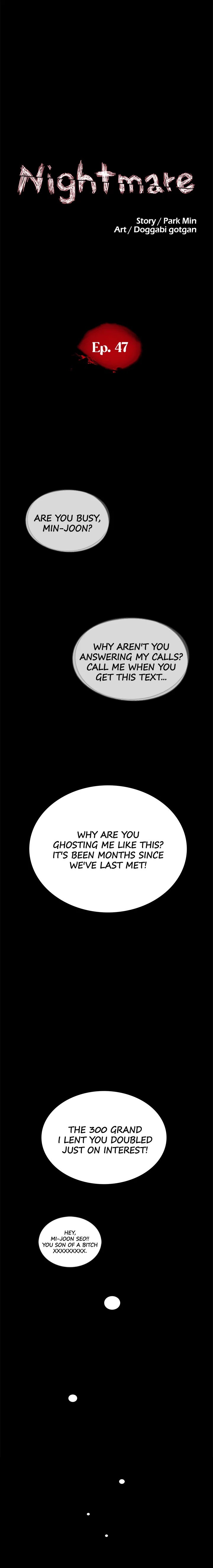 Nightmare (Park Min) chapter 47 page 6
