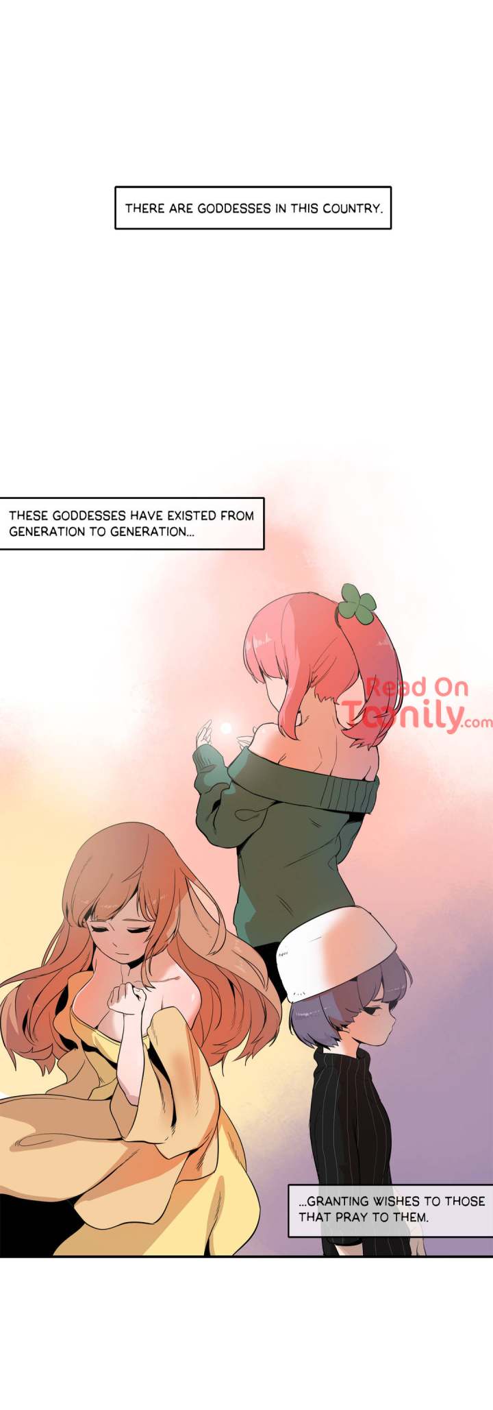 No Goddess, No! chapter 1 page 1