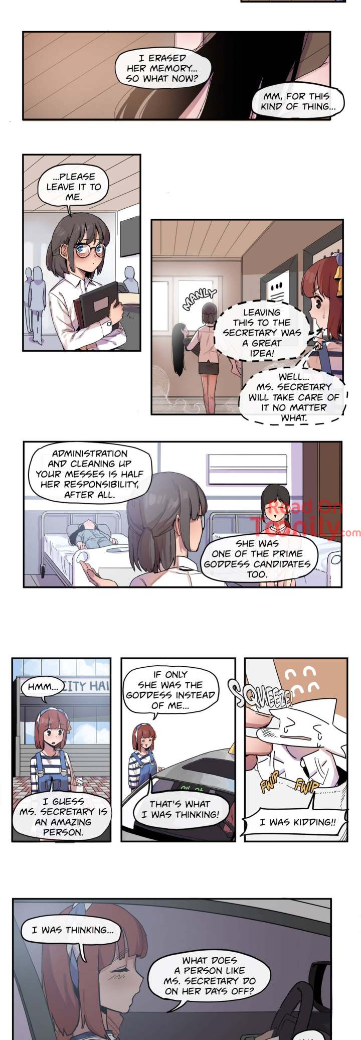 No Goddess, No! chapter 10 page 11