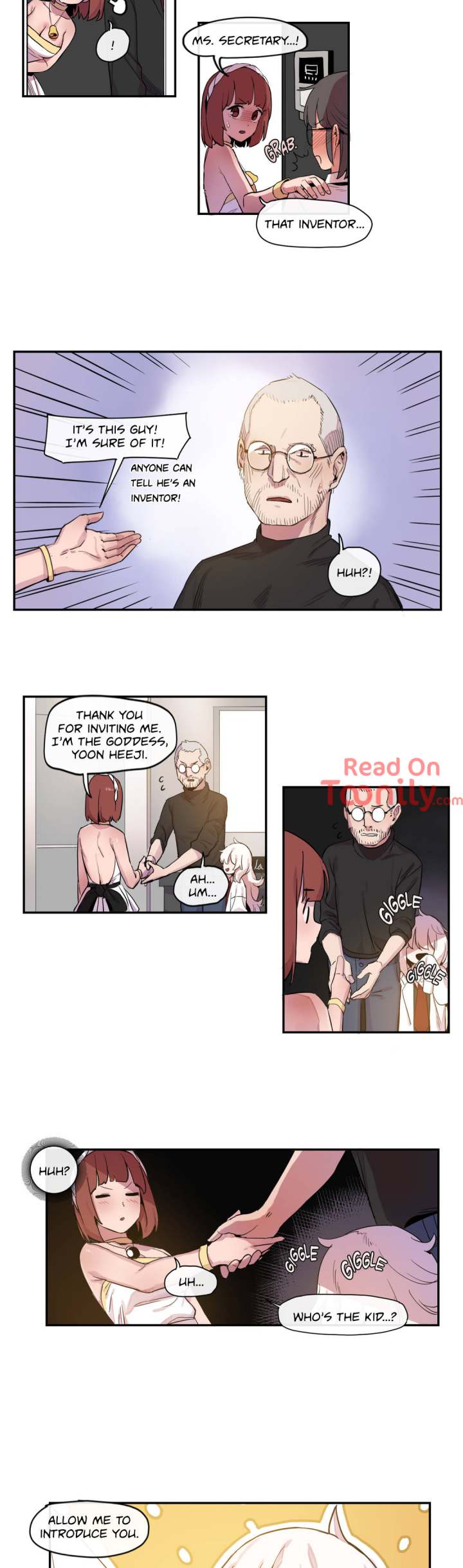No Goddess, No! chapter 11 page 12