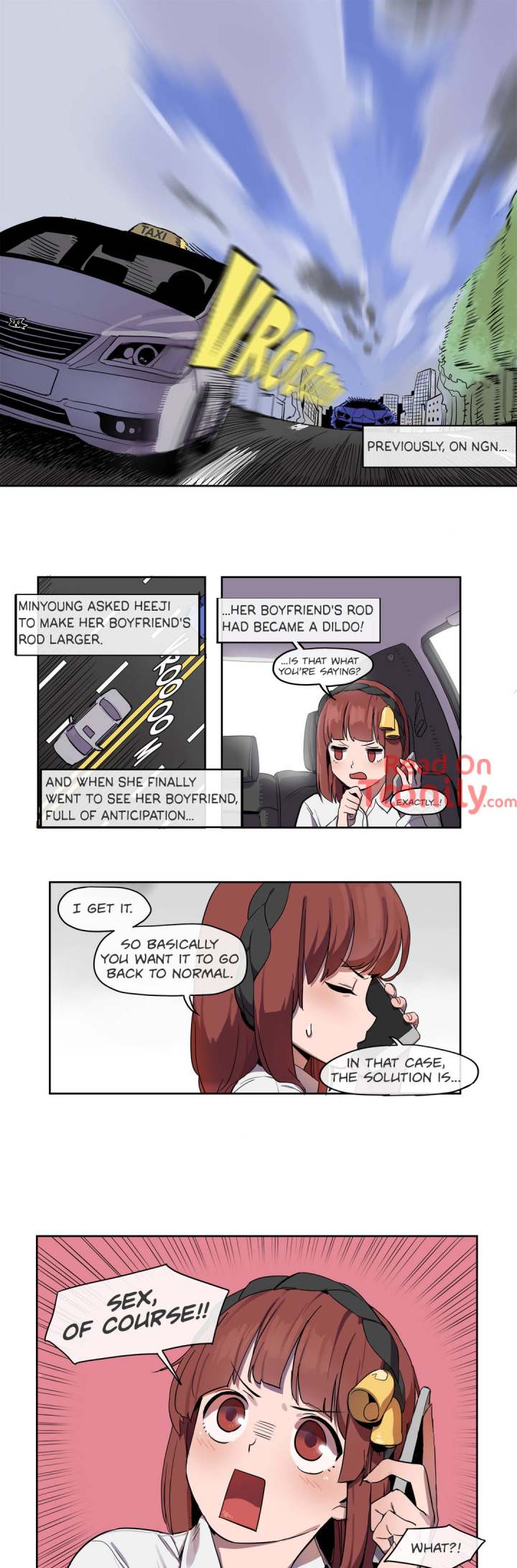 No Goddess, No! chapter 4 page 1