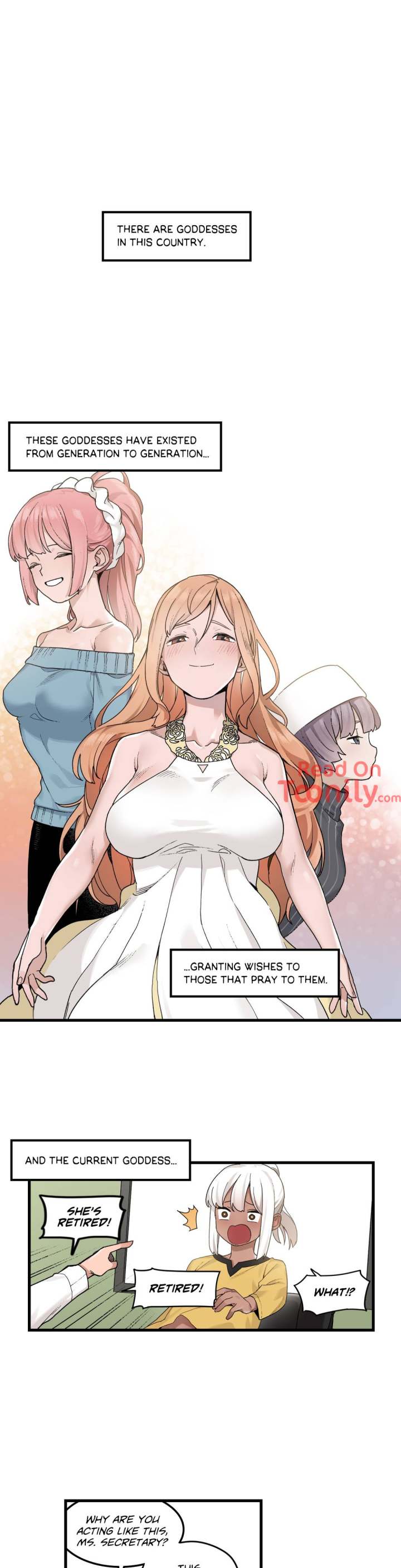 No Goddess, No! chapter 46 page 1