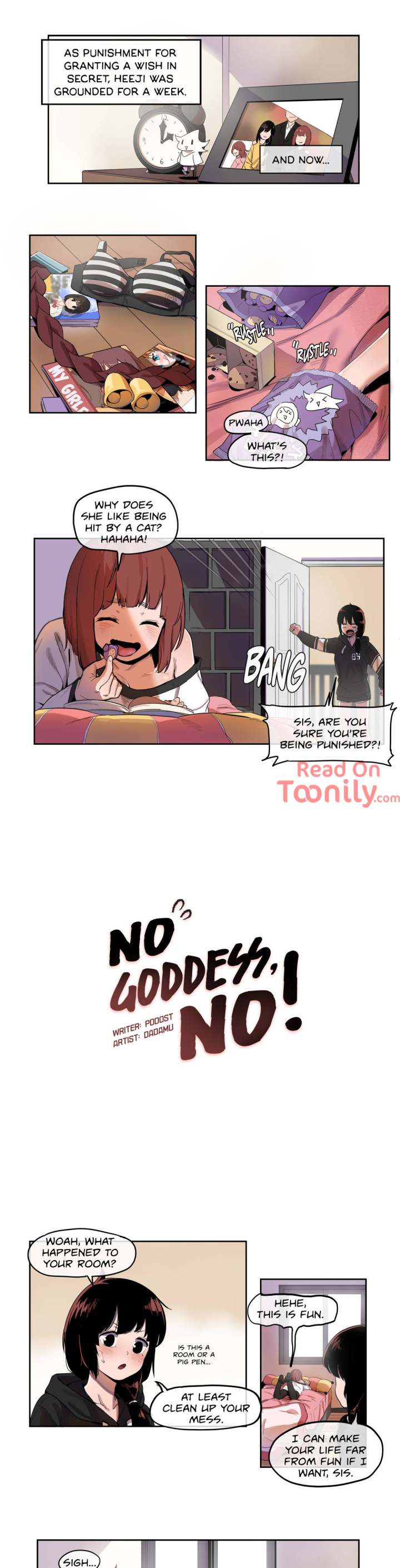 No Goddess, No! chapter 6 page 1