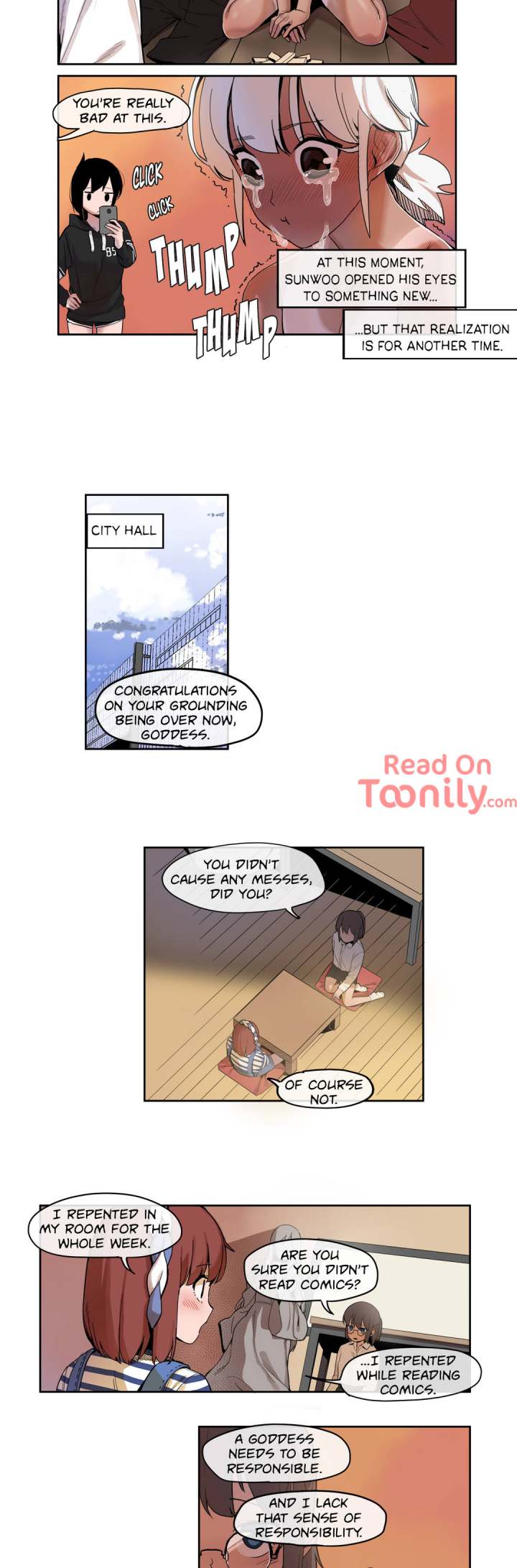 No Goddess, No! chapter 6 page 9