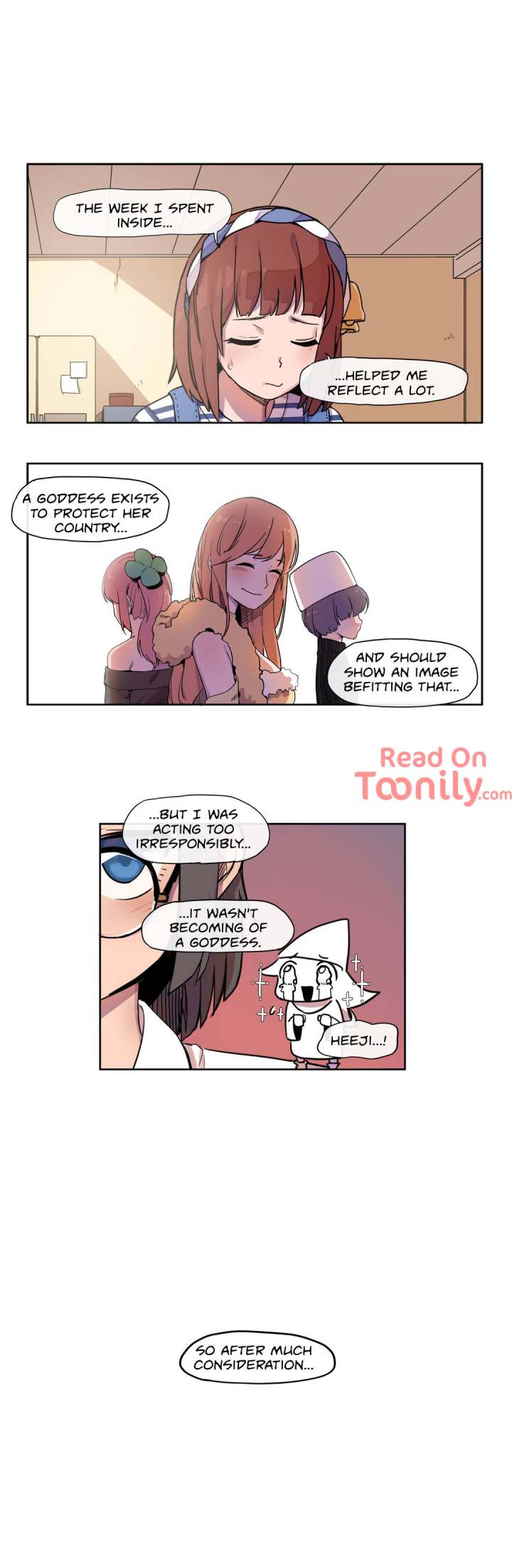 No Goddess, No! chapter 7 page 1