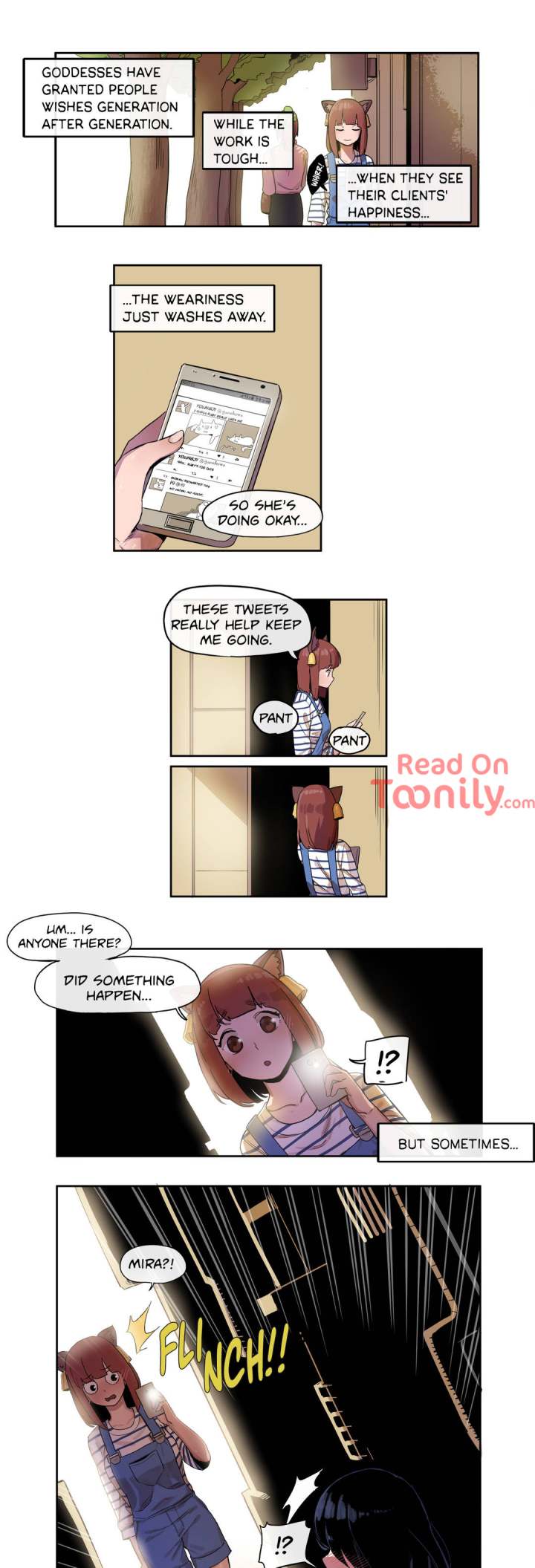 No Goddess, No! chapter 8 page 1