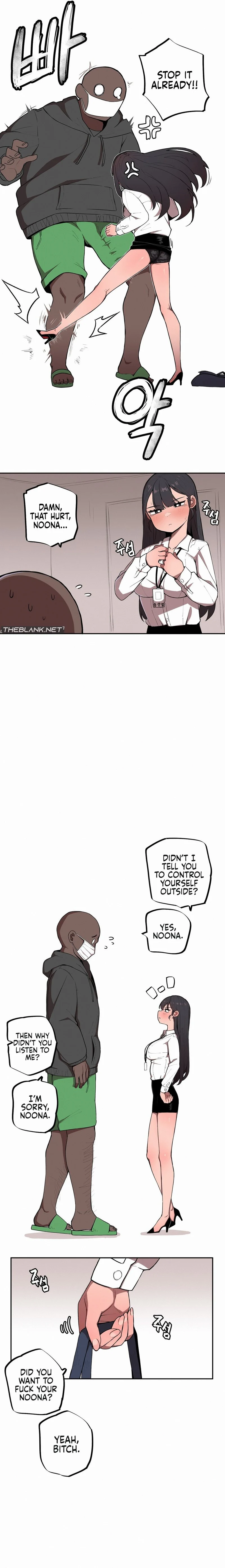 Noona and her BIG little Bro chapter 1 page 4