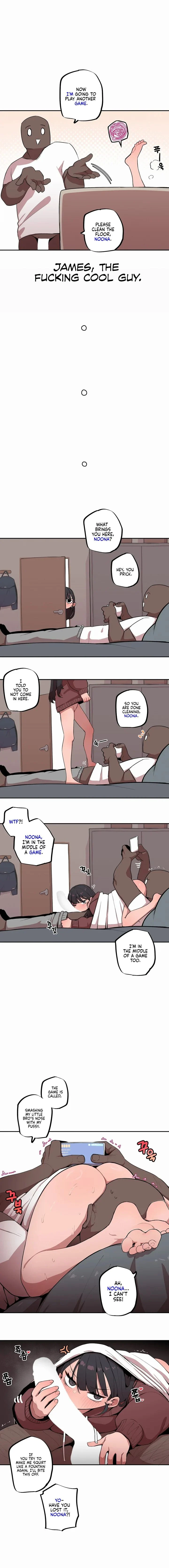 Noona and her BIG little Bro chapter 12 page 6