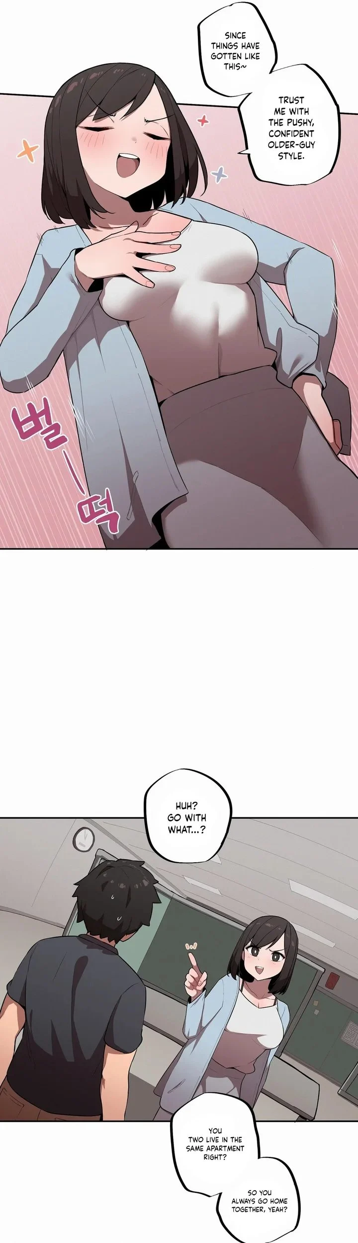 Noona and her BIG little Bro chapter 29 page 9