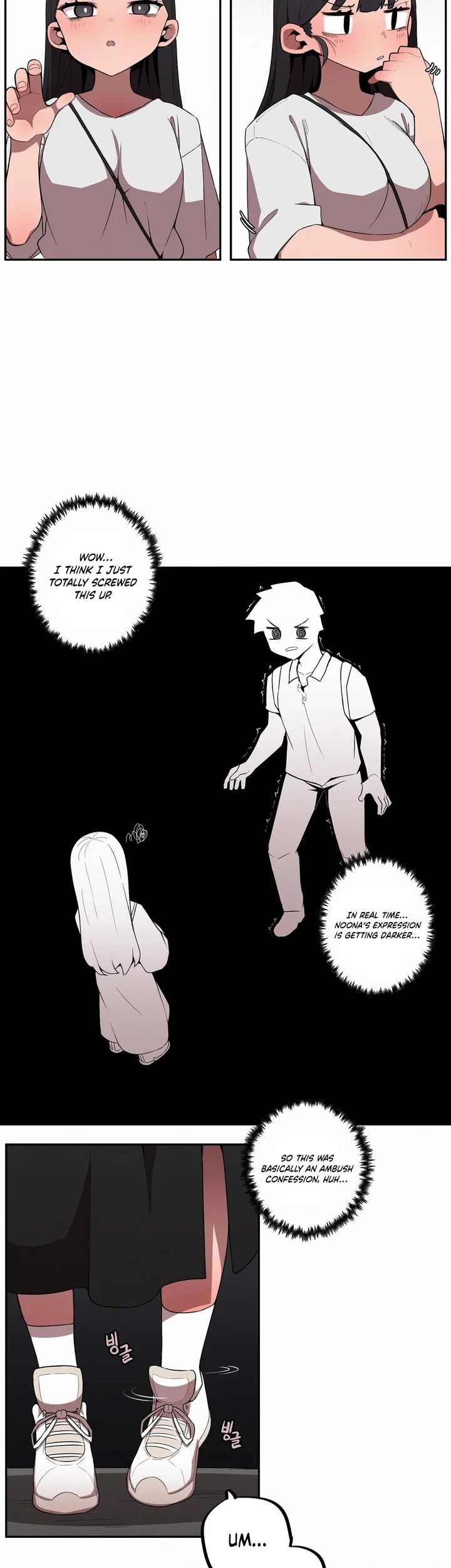Noona and her BIG little Bro chapter 29 page 14
