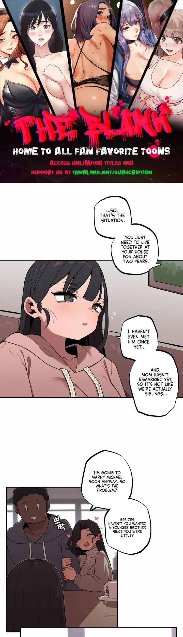 Noona and her BIG little Bro chapter 32 page 1