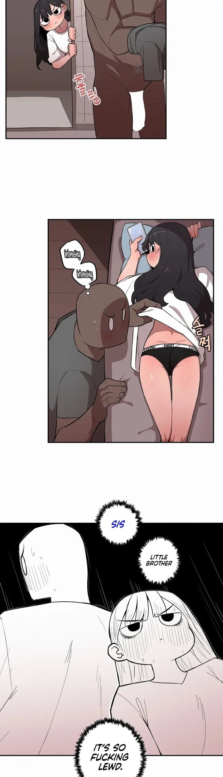 Noona and her BIG little Bro chapter 32 page 5