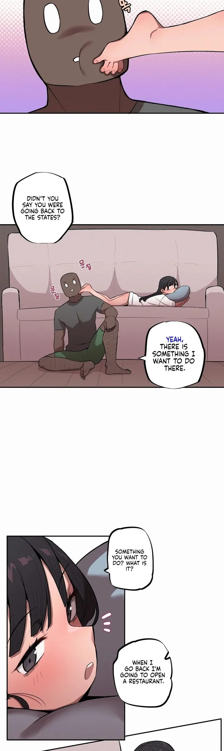 Noona and her BIG little Bro chapter 32 page 12