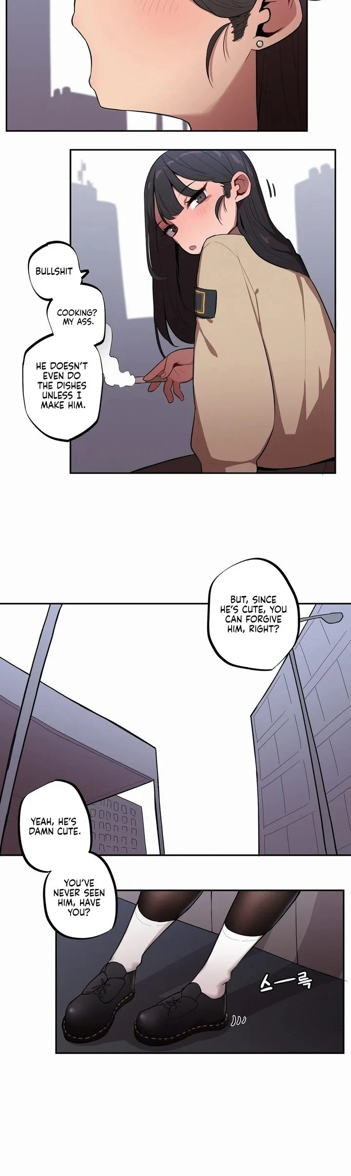 Noona and her BIG little Bro chapter 32 page 16
