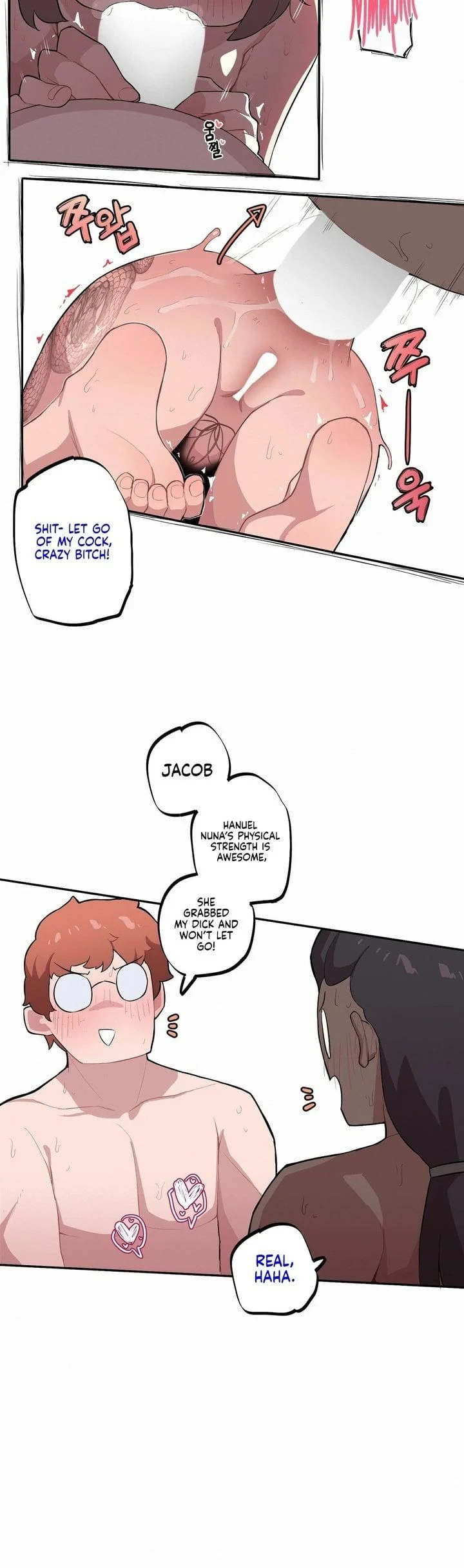 Noona and her BIG little Bro chapter 35 page 11