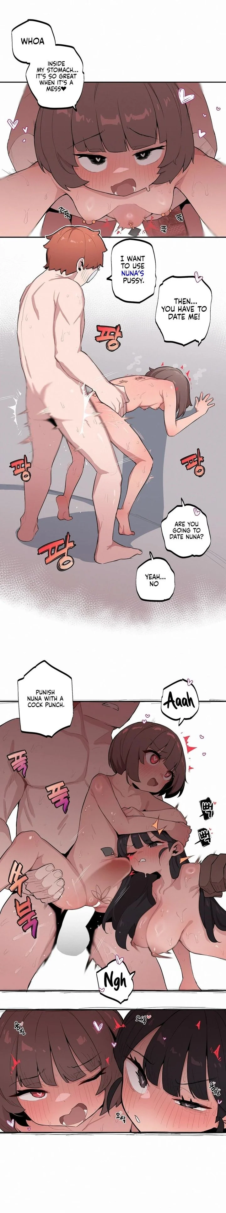 Noona and her BIG little Bro chapter 36 page 10