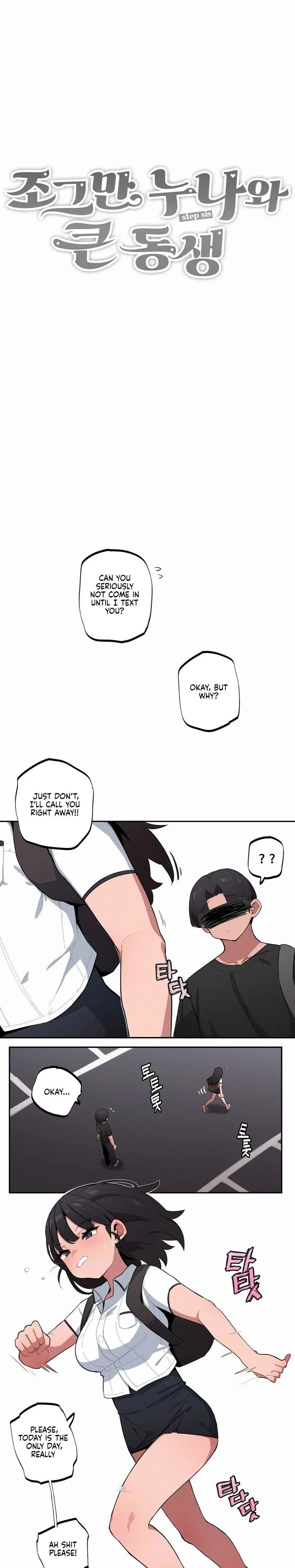 Noona and her BIG little Bro chapter 37 page 3