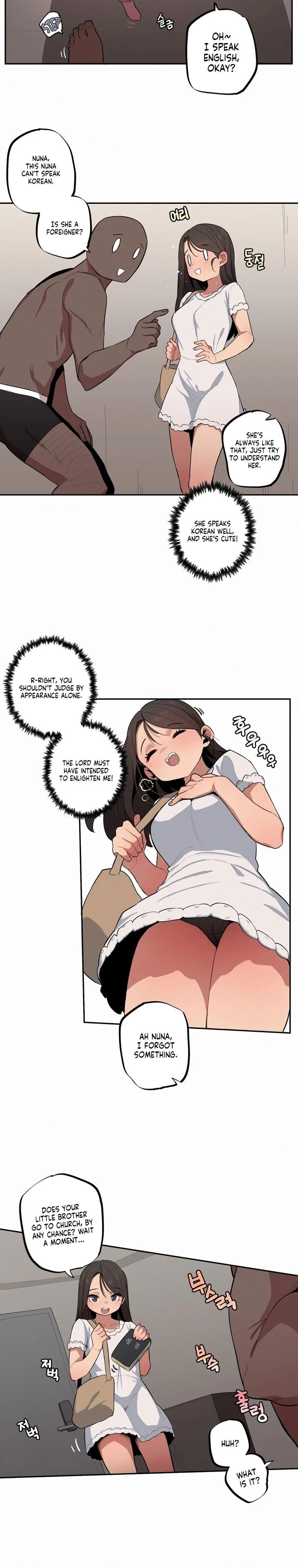 Noona and her BIG little Bro chapter 38 page 4