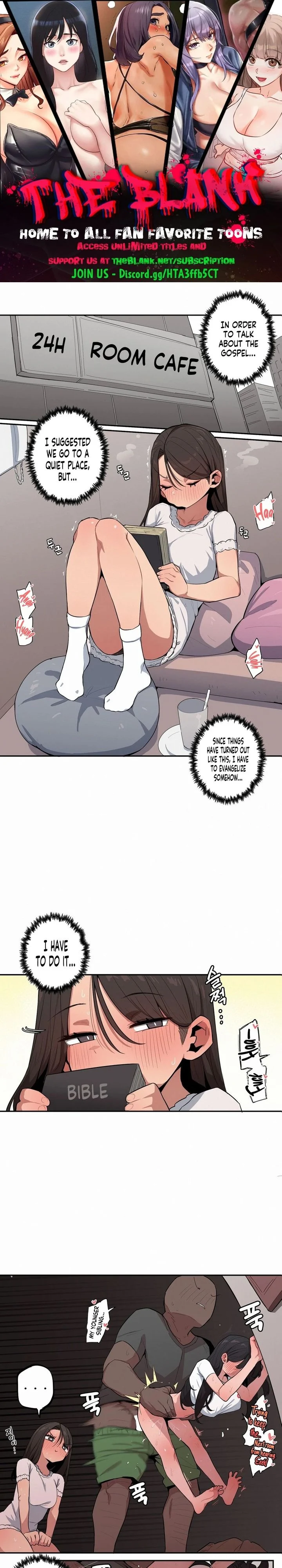 Noona and her BIG little Bro chapter 40 page 1