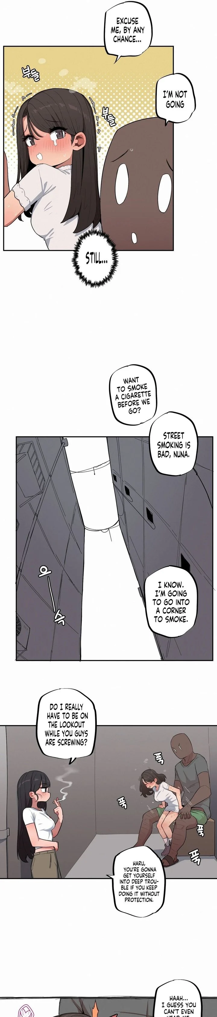 Noona and her BIG little Bro chapter 40 page 7