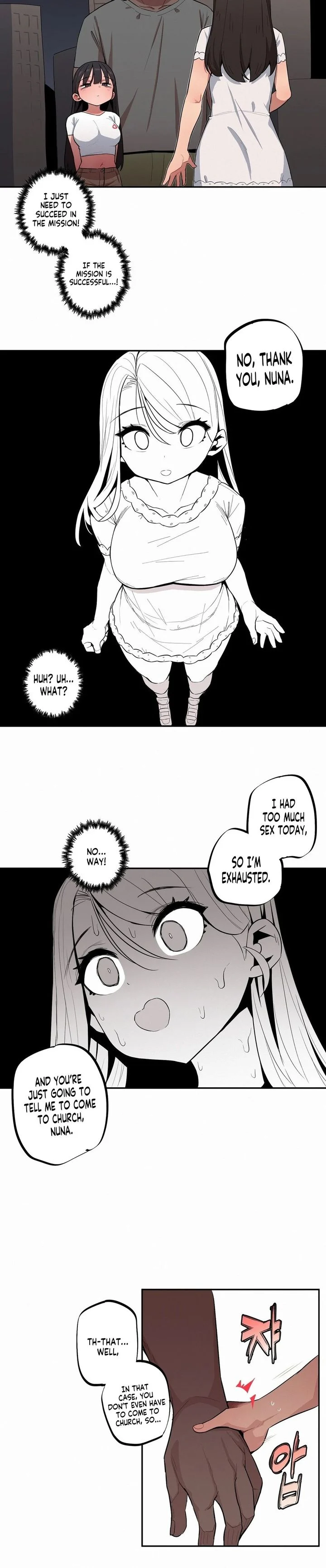 Noona and her BIG little Bro chapter 40 page 10