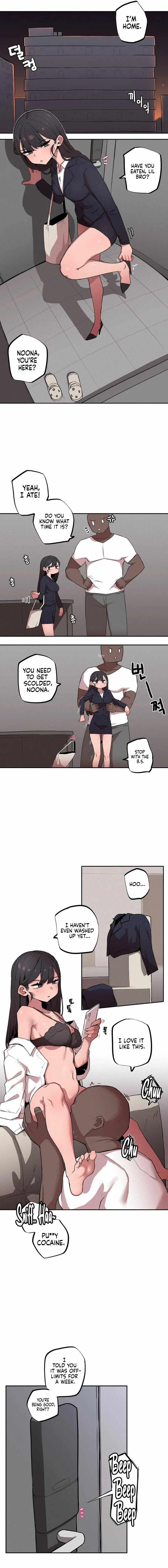 Noona and her BIG little Bro chapter 5 page 6