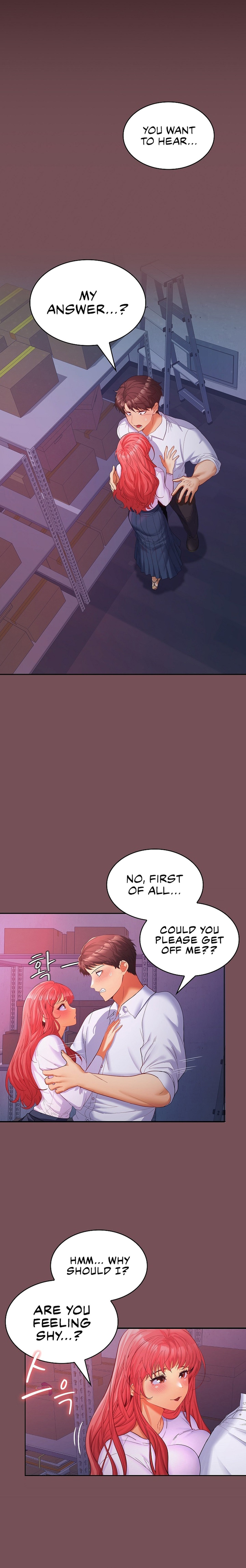 Not at Work chapter 8 page 1