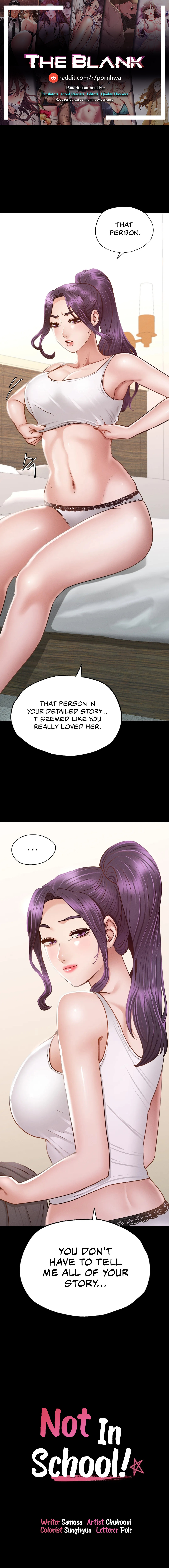 Not in School! chapter 8 page 1