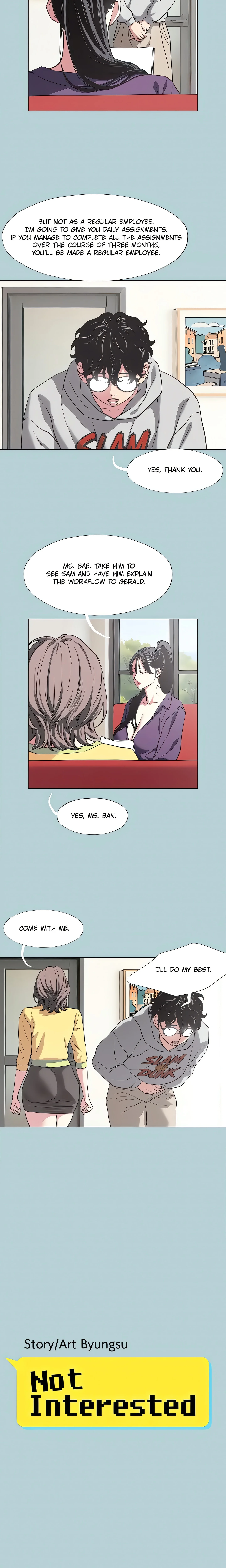 Not Interested (Official) chapter 1 page 6