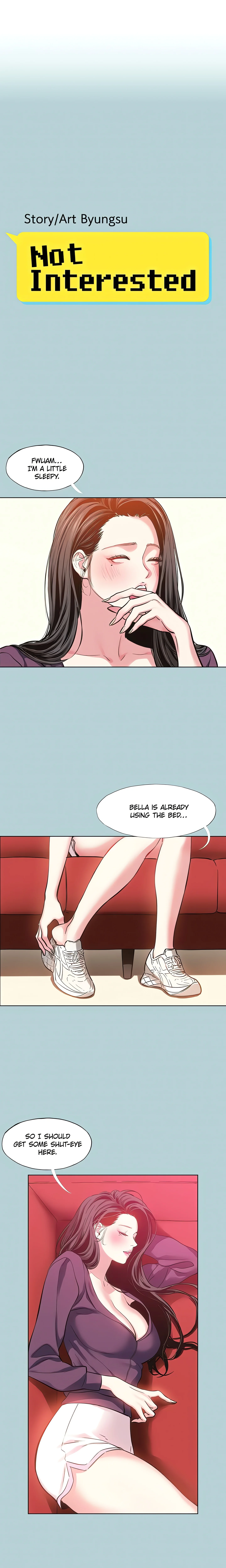Not Interested (Official) chapter 18 page 1