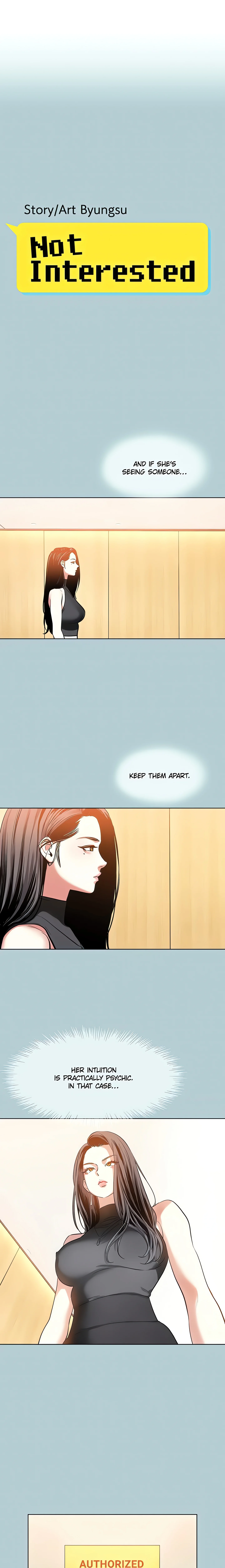 Not Interested (Official) chapter 43 page 1