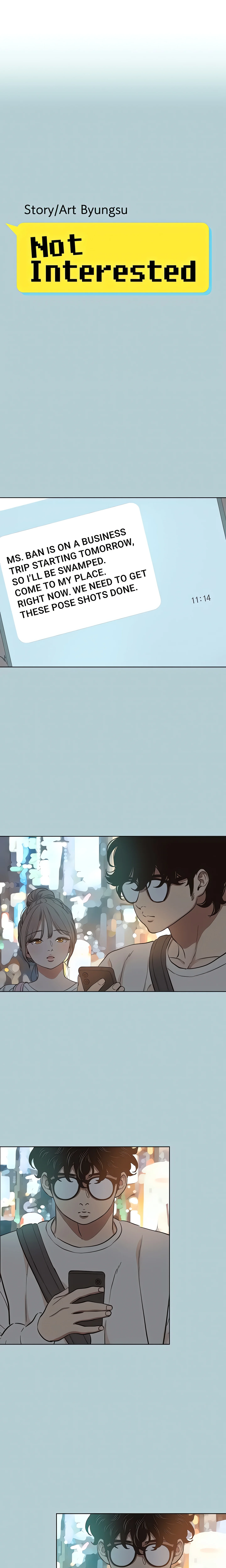 Not Interested (Official) chapter 44 page 1
