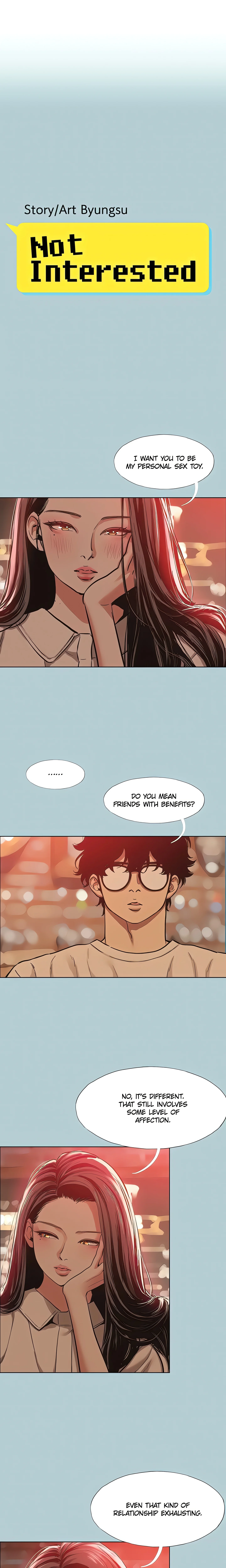 Not Interested (Official) chapter 50 page 1